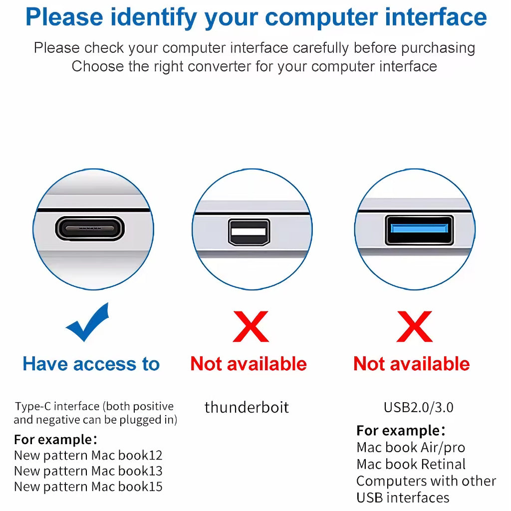 ADAPTER HDMI - USB-C